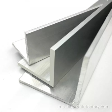 Profil penyemperitan aluminium tiub persegi saiz tersuai